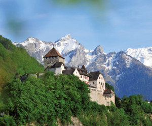 Die tolle Landschaft im Fürstentum Liechtenstein