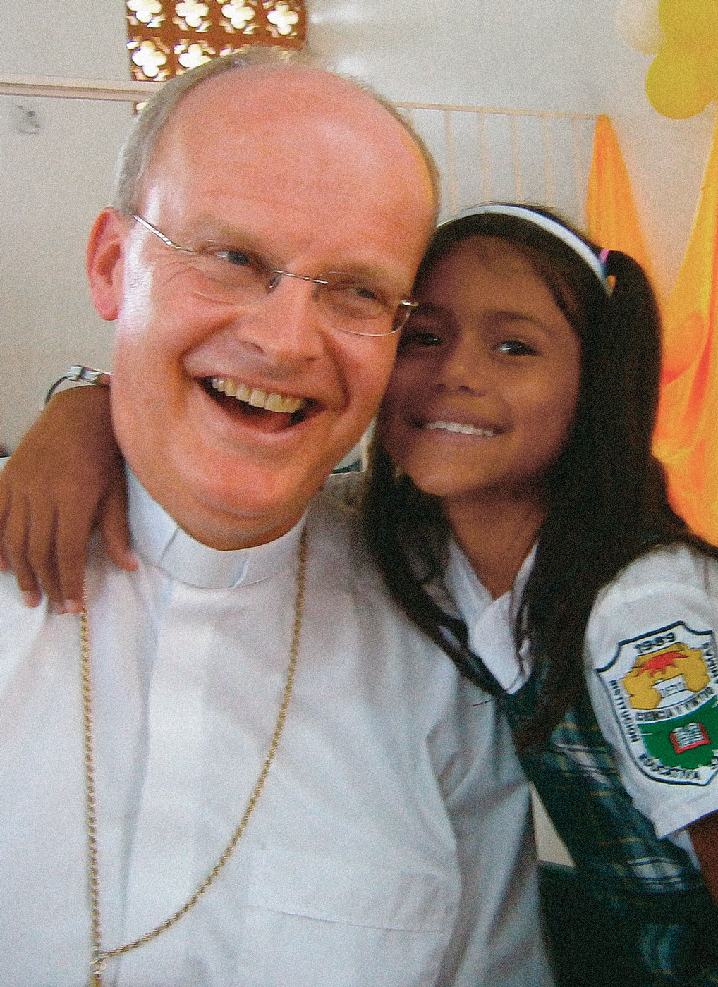 Begegnungen mit den Kindern, die insbesondere unter der Gewalt leiden, waren Essens Bischof Dr. Franz-Josef Overbeck bei seinem Besuch mit dem Adveniat-Hilfswerk in Kolumbien ganz besonders wichtig