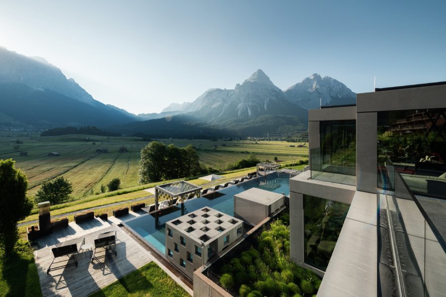 Private Spa & MOHR style in den neuen Penthäusern des MOHR life resorts am Fuße der Zugspitze